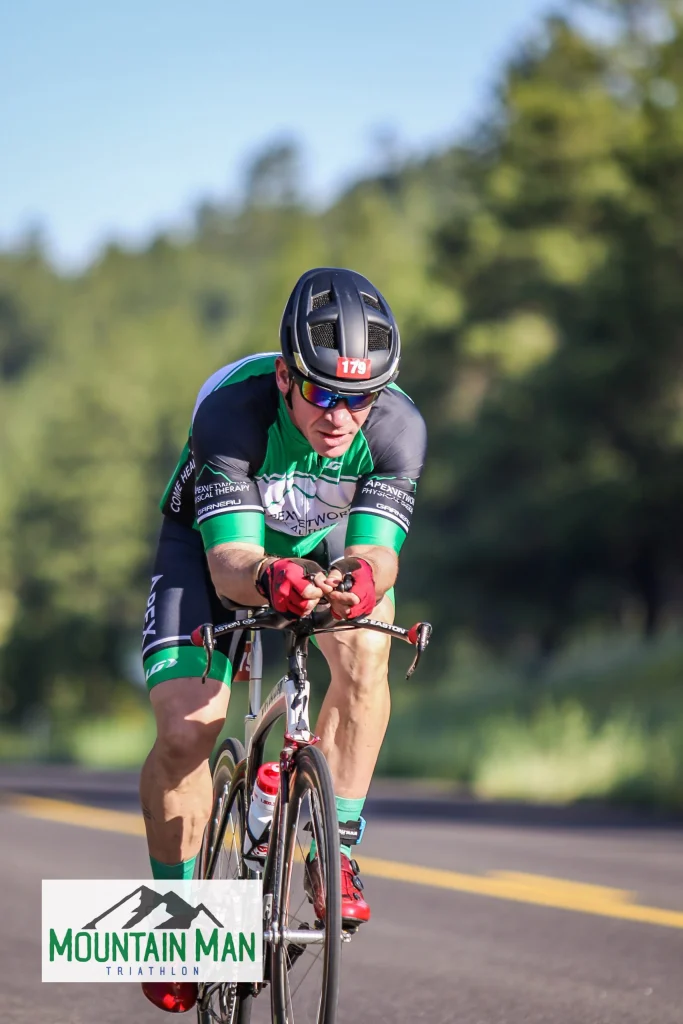 Benson, AZ Clinic Manager competing in a bike race